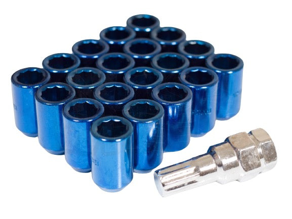 Internal Drive Lug Nut (Blue) - SpeedWorks Automotive