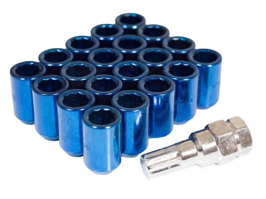 Internal Drive Lug Nut (Blue)