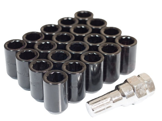 Internal Drive Lug Nut (Black)