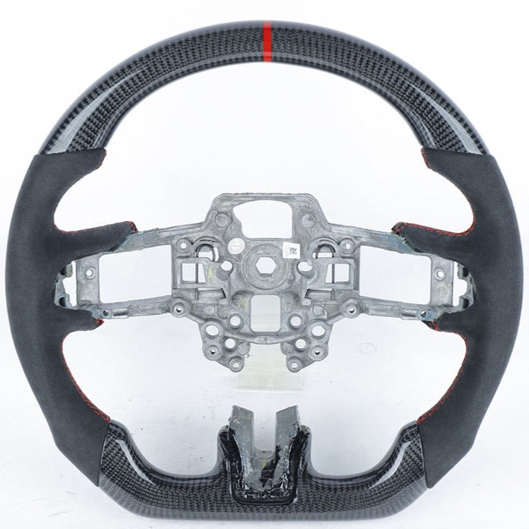 Ford Mustang FN Carbon Steering Wheel - SpeedWorks Automotive